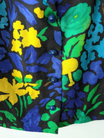 Lade das Bild in den Galerie-Viewer, *Handmade* Bluse Seide Blumen Print (L)
