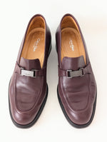 Lade das Bild in den Galerie-Viewer, *Calvin Klein* Loafer Weinrot Leder (38)
