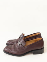 Lade das Bild in den Galerie-Viewer, *Calvin Klein* Loafer Weinrot Leder (38)
