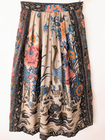 Lade das Bild in den Galerie-Viewer, RARE 70s Rock Bohemian Print Pfau (S-M)
