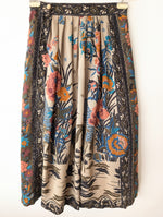 Lade das Bild in den Galerie-Viewer, RARE 70s Rock Bohemian Print Pfau (S-M)
