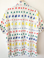Lade das Bild in den Galerie-Viewer, Bluse Obst Print 80s Fruits (M-L)
