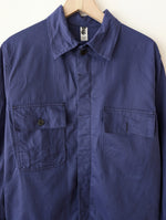 Lade das Bild in den Galerie-Viewer, Workwear Hemd Jacke Royalblau French (L-XL)
