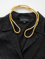 Lade das Bild in den Galerie-Viewer, Flexible Kette Wave 14k Gold Snake
