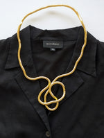 Lade das Bild in den Galerie-Viewer, Flexible Kette Wave 14k Gold Snake
