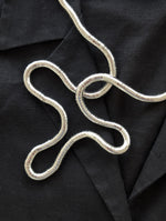 Lade das Bild in den Galerie-Viewer, Flexible Kette Wave 14k Silber Snake
