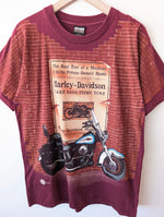 Lade das Bild in den Galerie-Viewer, *Harley Davidson* RARE Shirt '95 Rot Singlestitched (L)
