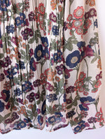 Lade das Bild in den Galerie-Viewer, Bluse Mesh Rüschen Kragen Blusen Print (L)
