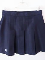 Lade das Bild in den Galerie-Viewer, Tennisrock 90s Faltenrock Ivy League Blau (S-M)
