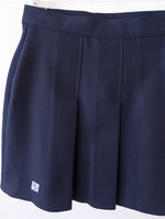 Lade das Bild in den Galerie-Viewer, Tennisrock 90s Faltenrock Ivy League Blau (S-M)
