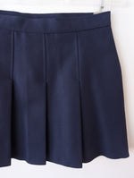 Lade das Bild in den Galerie-Viewer, Tennisrock 90s Faltenrock Ivy League Blau (S-M)
