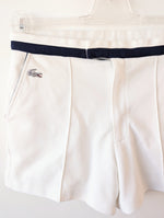Lade das Bild in den Galerie-Viewer, *Lacoste* Tennis Shorts 70s Weiß (M-L)
