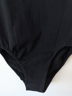 Lade das Bild in den Galerie-Viewer, Body Shirt 80s Einteiler Schwarz (S)

