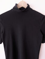 Lade das Bild in den Galerie-Viewer, *Wolford* Shirt AURORA Rollkragen Schwarz (M/L)
