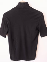 Lade das Bild in den Galerie-Viewer, *Wolford* Shirt AURORA Rollkragen Schwarz (M/L)
