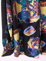 Lade das Bild in den Galerie-Viewer, Hemd 90s Crazy Pattern Print (L-XL)
