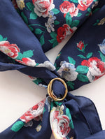 Lade das Bild in den Galerie-Viewer, *Seide* Tuch Bohemian Rosen Print
