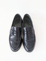 Lade das Bild in den Galerie-Viewer, *LANVIN* Loafer Mitternachtsblau Leder (40)
