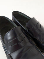 Lade das Bild in den Galerie-Viewer, *LANVIN* Loafer Mitternachtsblau Leder (40)
