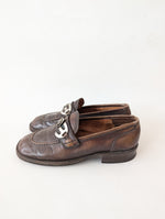 Lade das Bild in den Galerie-Viewer, *Aigner* RARE Grunge Loafer Leder (42-43)

