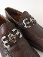 Lade das Bild in den Galerie-Viewer, *Aigner* RARE Grunge Loafer Leder (42-43)
