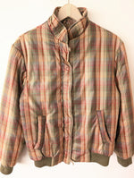 Lade das Bild in den Galerie-Viewer, Bomberjacke Blouson 90s Tartan (S-M)
