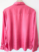 Lade das Bild in den Galerie-Viewer, *Seide* Bluse Premium Basic Pink (M-L)
