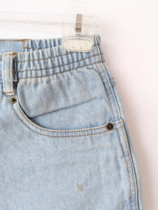 *Deadstock* Jeans Shorts Hellblau 80s Heavin (M-L)