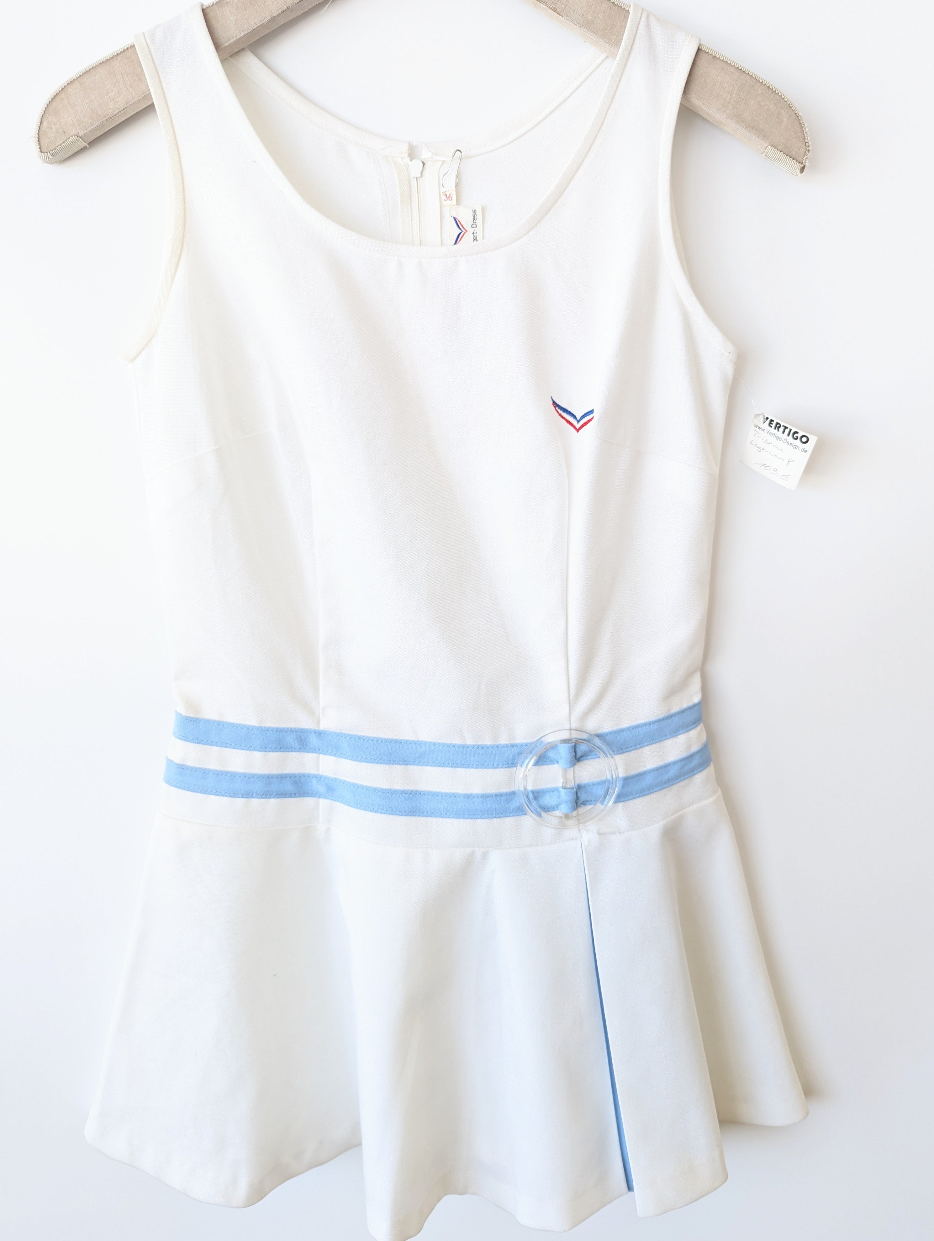 Deadstock Trigema Tenniskleid 70s (XS-S)