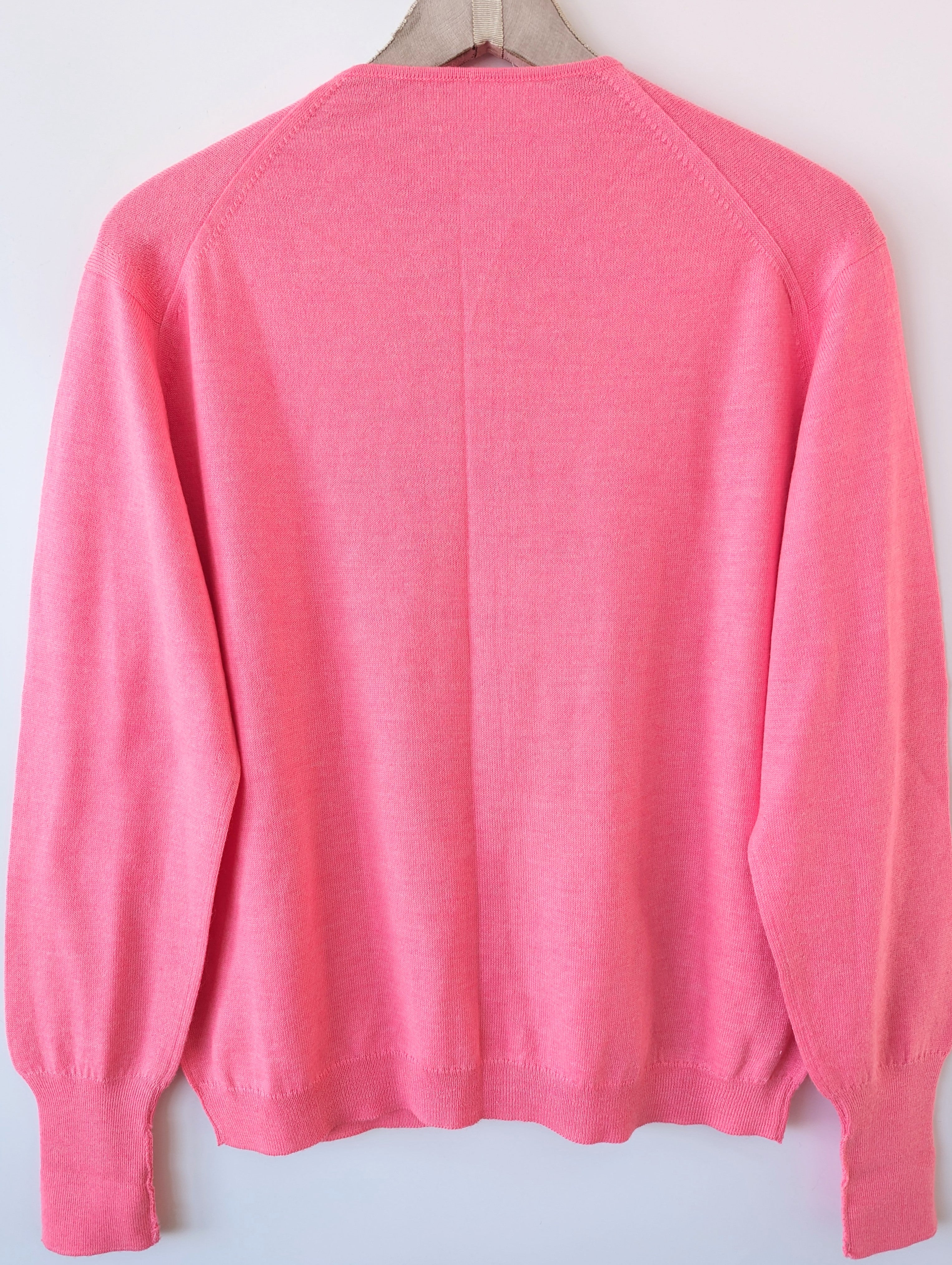 Cardigan Pink Premium Basic Heavin (M-L)