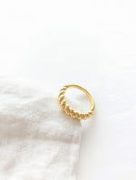 Lade das Bild in den Galerie-Viewer, Ring 14k Gold Small Croissant Heavin
