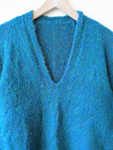 *Handmade* Pullover Mohair 80s Heavin (M-L)