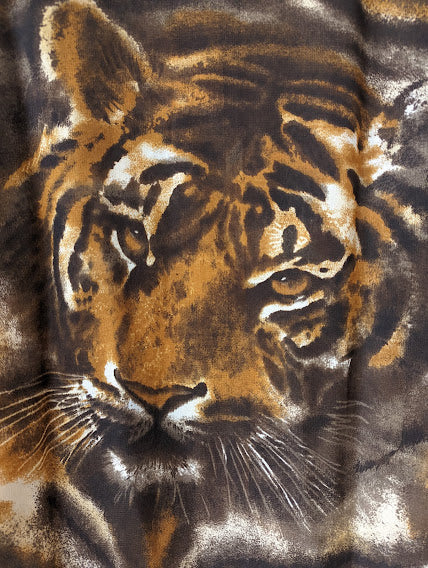 Bluse Tiger Print Transparent Heavin (M-XL)