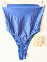 Lade das Bild in den Galerie-Viewer, *Deadstock* Highwaisted Bikini Hose String Blau Heavin (M/L)
