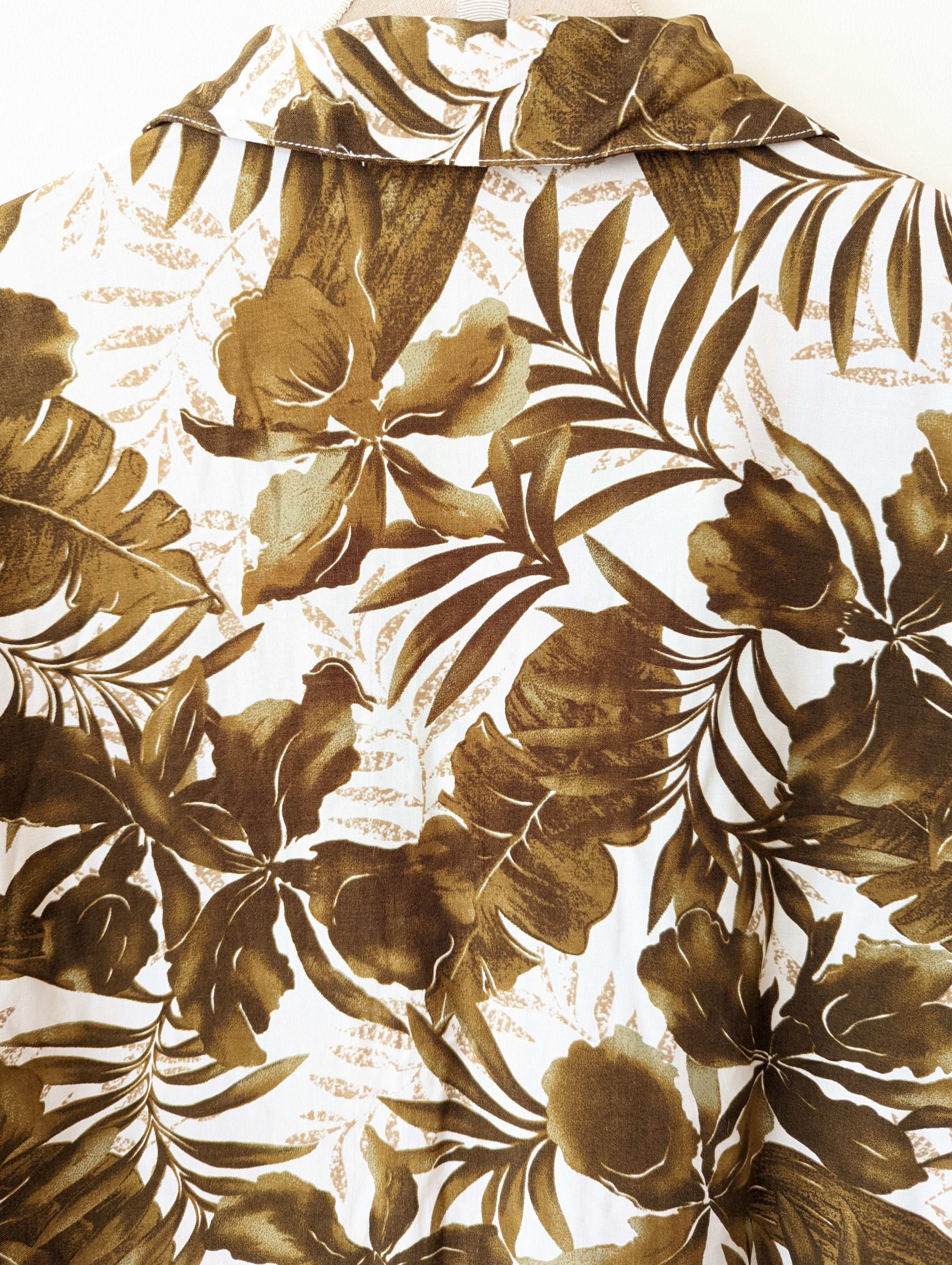 Bluse Jungle Palmen Print Heavin (L-XL)