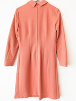 Lade das Bild in den Galerie-Viewer, *70s* Kleid Apricot Deadstock Heavin (S-M)

