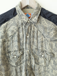 *Replay* Hemd Paisley Bohemian Print Heavin (M)