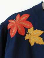 Lade das Bild in den Galerie-Viewer, Cardigan Herbst Stickerei Wolle Heavin (XL)
