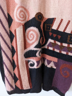 Lade das Bild in den Galerie-Viewer, *Angora &amp; Wolle* Strickkleid Pullover 80s Heavin (L)
