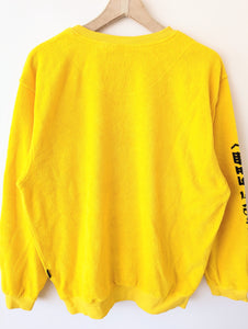 *Frottee* Sweater Gelb Y2K USA Heavin (M)
